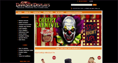 Desktop Screenshot of darksidedisplays.com